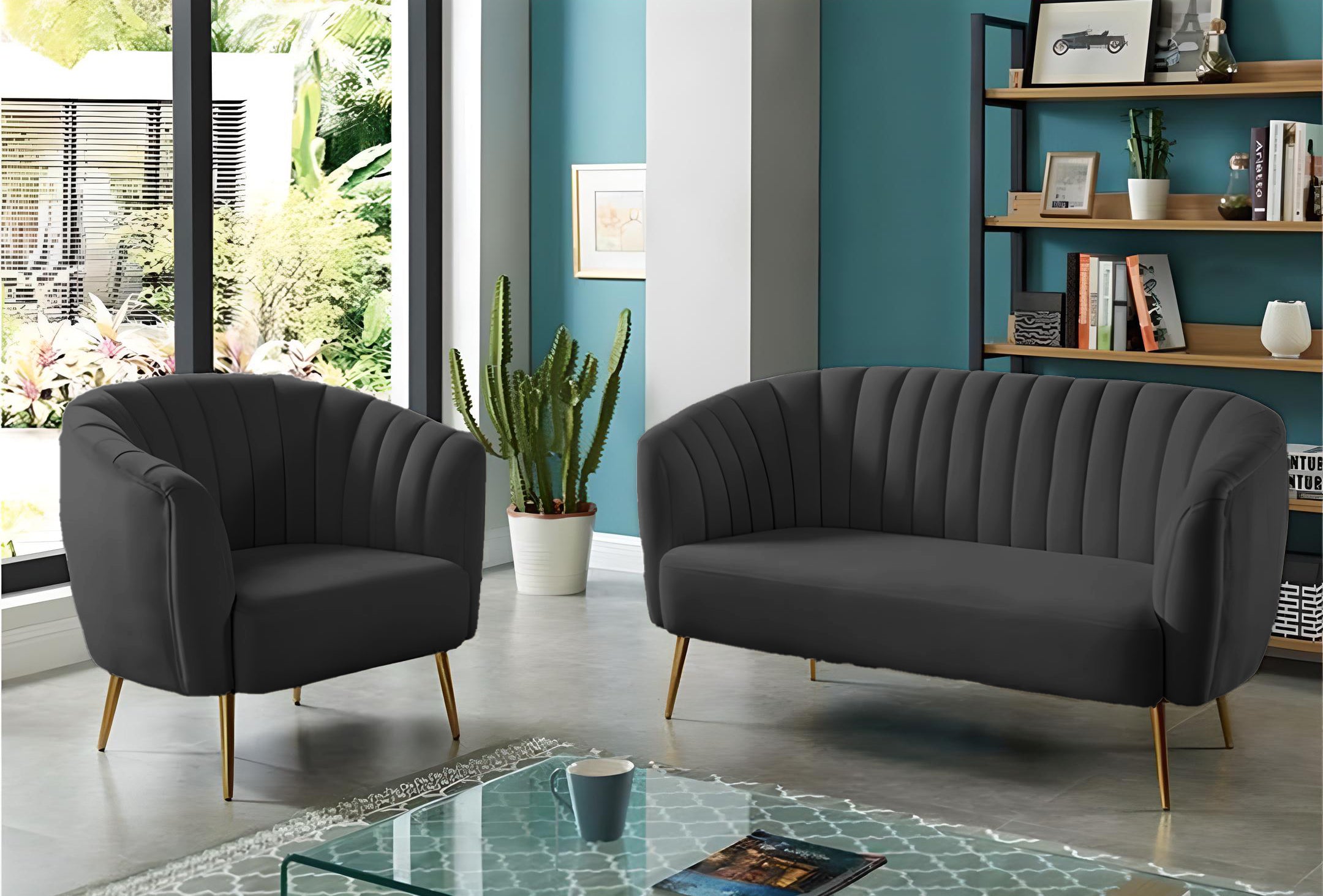 كنبه وكرسي أوف وايت – sz219