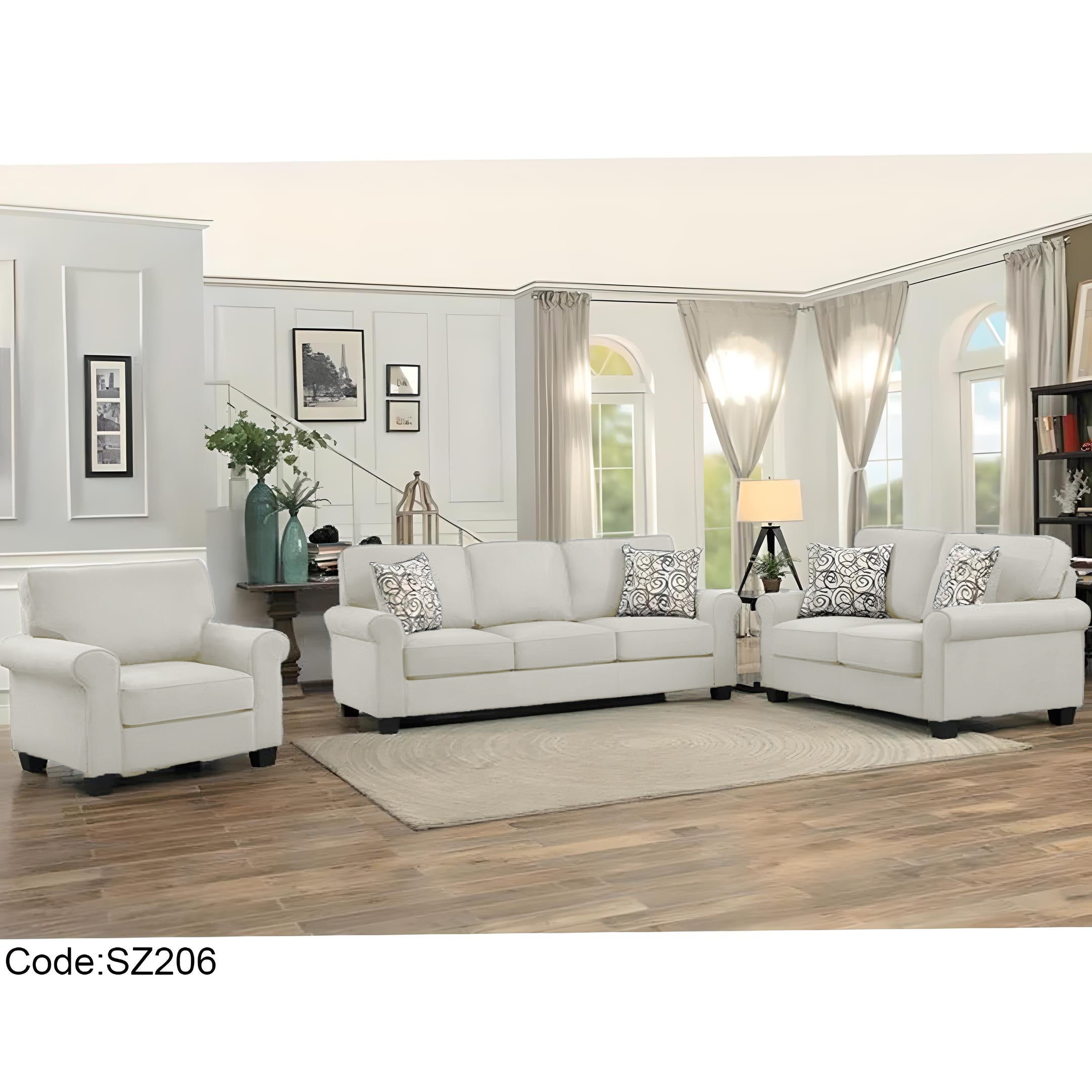 أنتريه 3 قطع رمادي – sz206