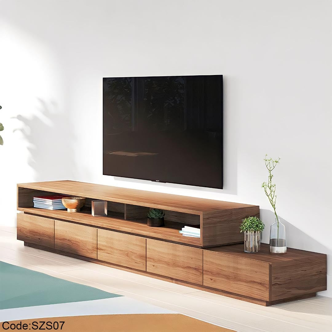 ترابيزة تلفزيون خشب szs07 mdf