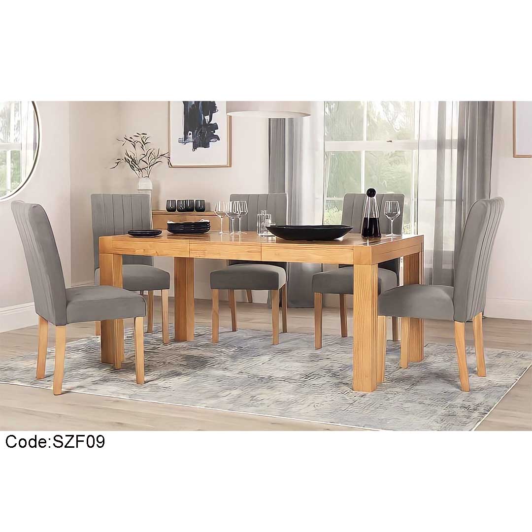 كراسي سفرة كلاسيك رمادي