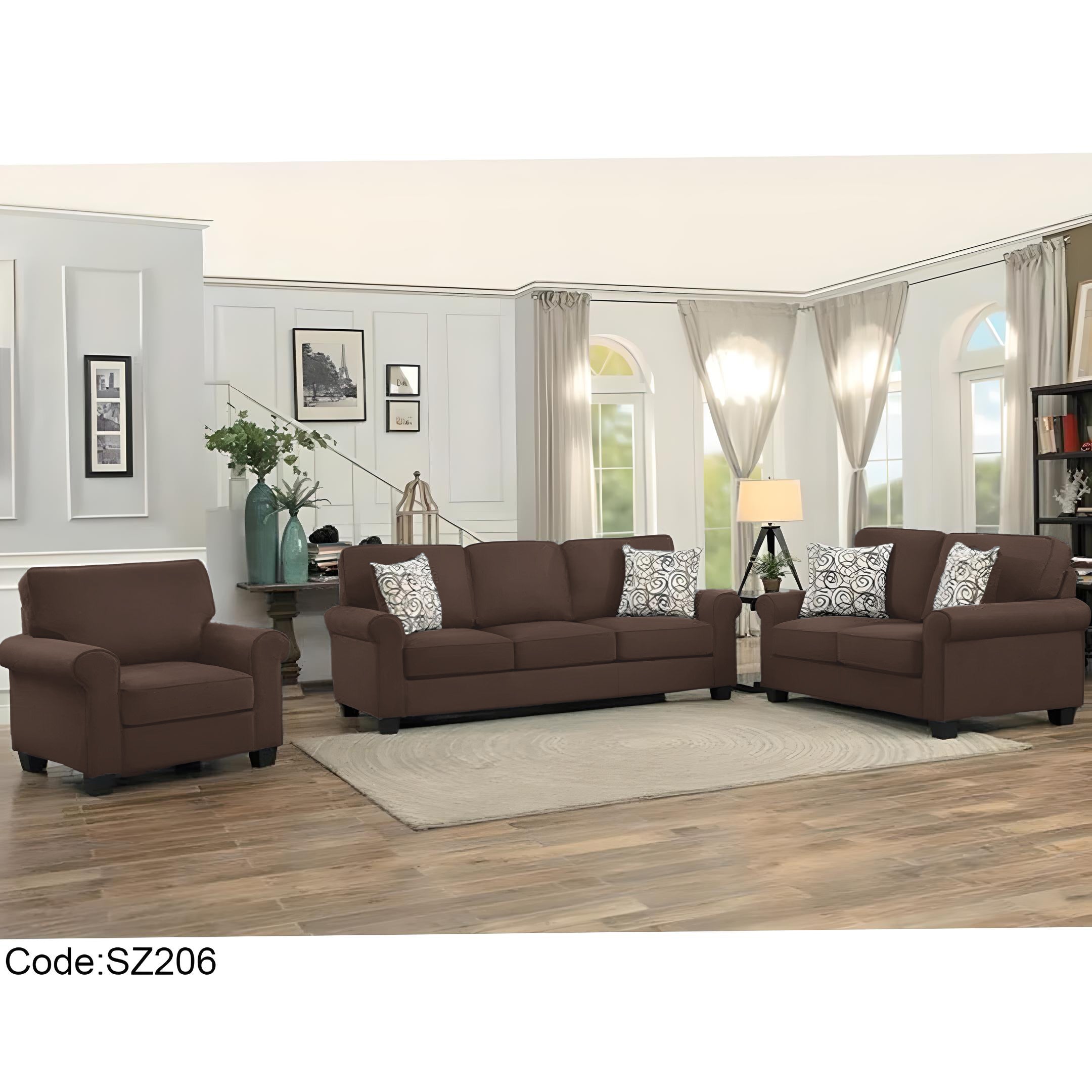 أنتريه 3 قطع رمادي – sz206