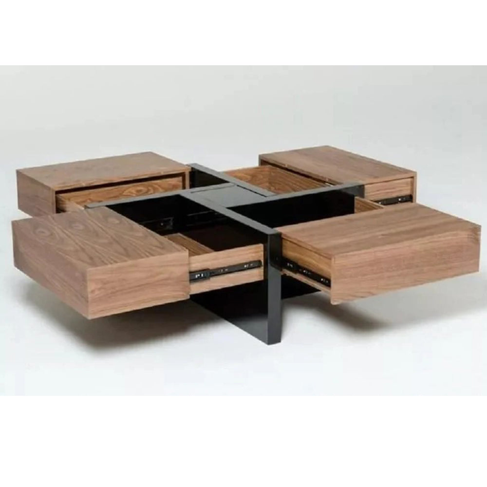 ترابيزه بني 4 ادارج-SZS24