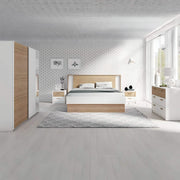 غرفة نوم 5 قطع - ابيض وبيج - szr41