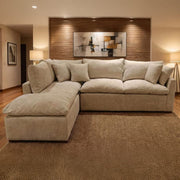 Light Beige Corner Sofa - SZ1108
