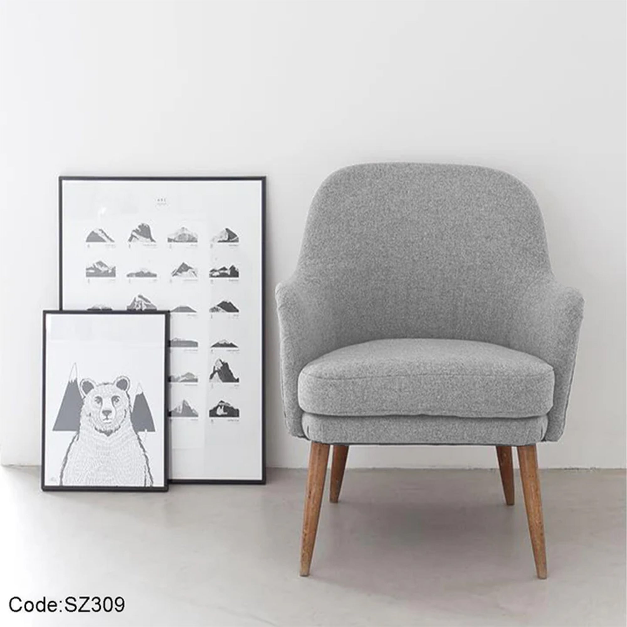 Gray Chair - sz309