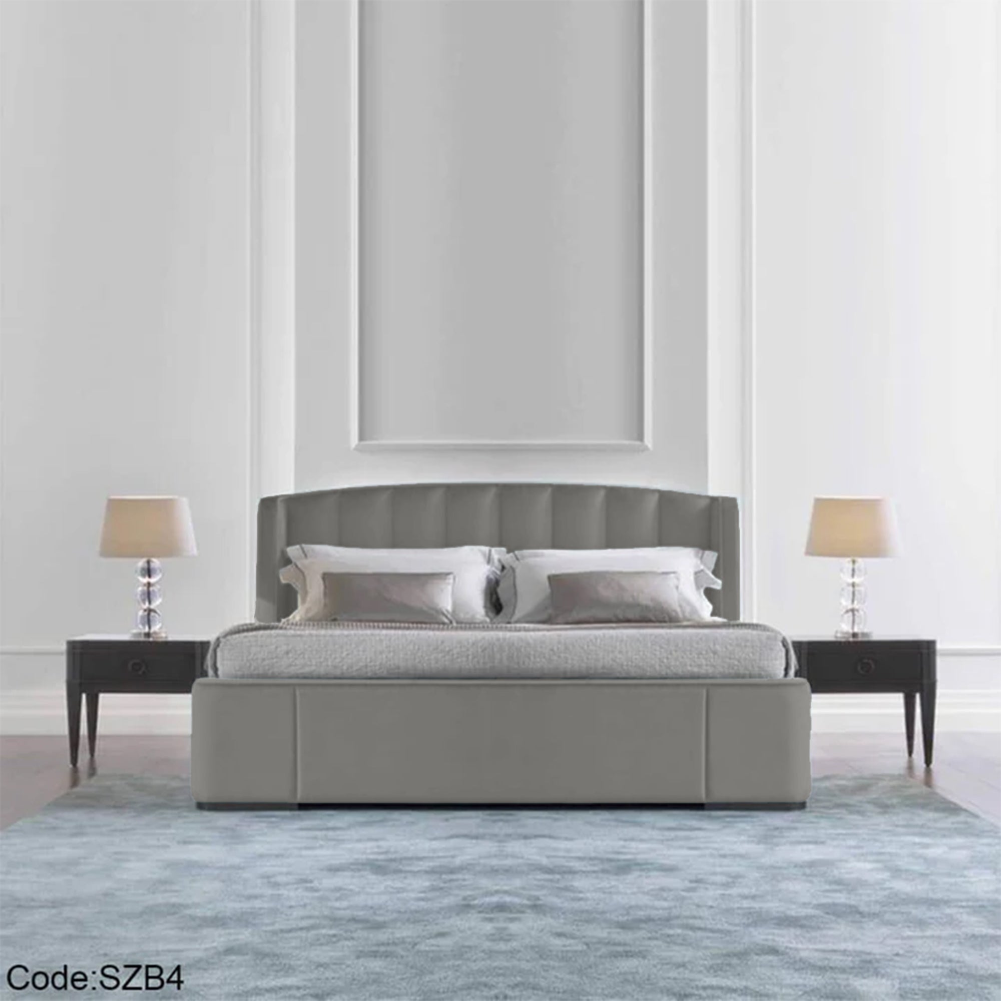 szb4 - سرير قطيفه 100 سم