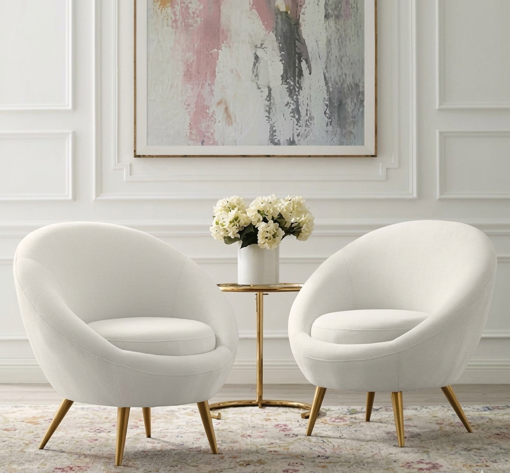 2 Velvet Chairs - sz316