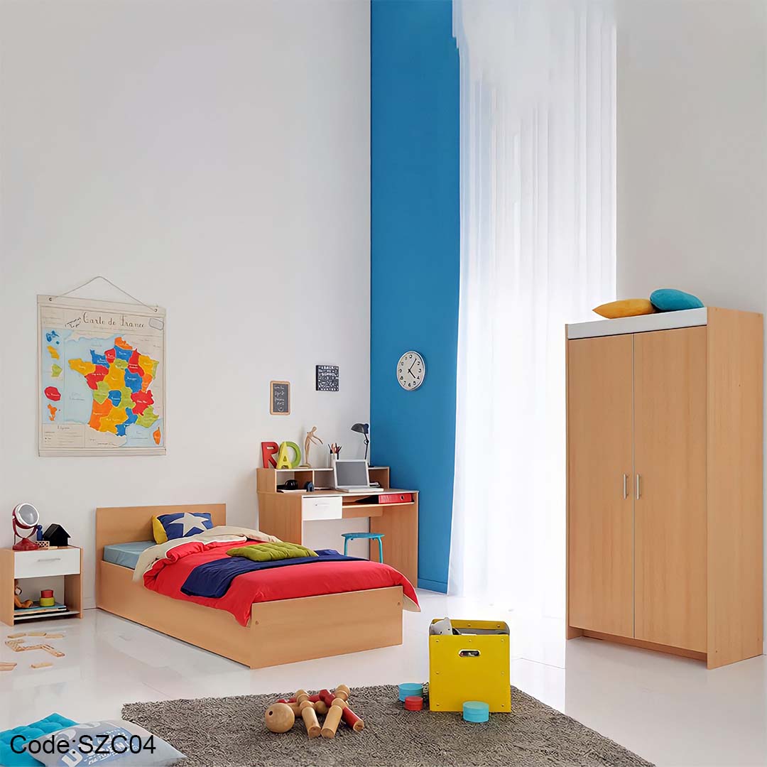 غرفة أطفال 4 قطع بمكتب – SZC04