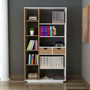 مكتبة خشب MDF مودرن – SZM01