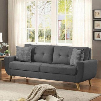 كنبه مودرن مقعدين بارجل خشب – sz419