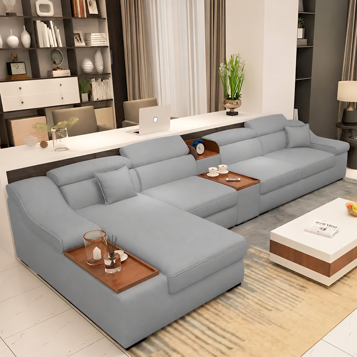ركنة كتان 4 قطع – SZ1023