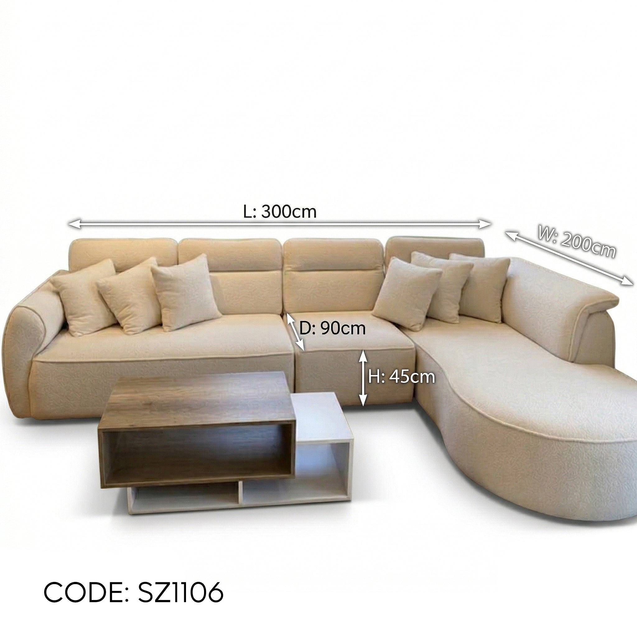 ركنة اوف وايت - SZ1106