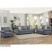 Gray Living Room, 3 Pieces – sz206