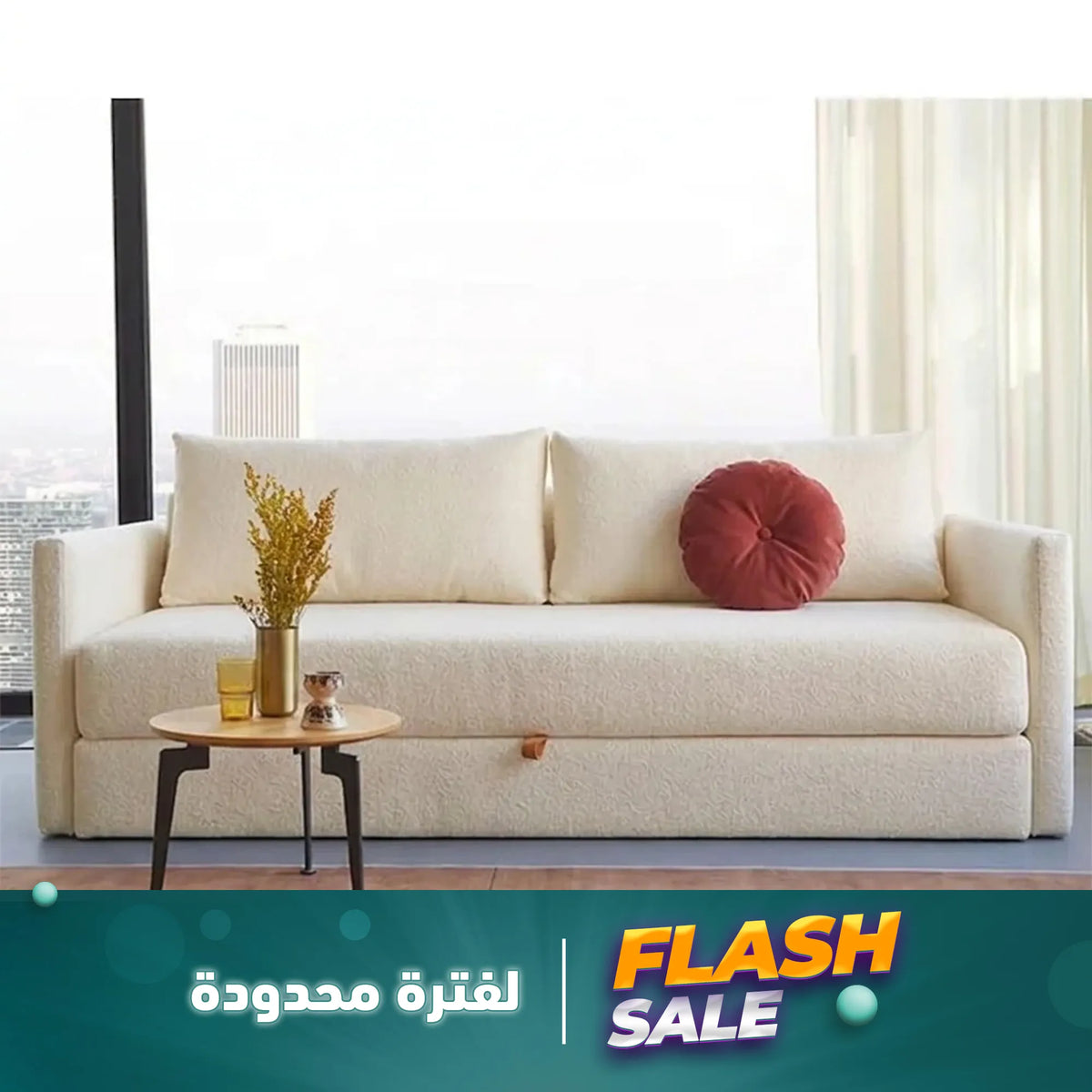 Modern Gray Sofa Bed – sz409
