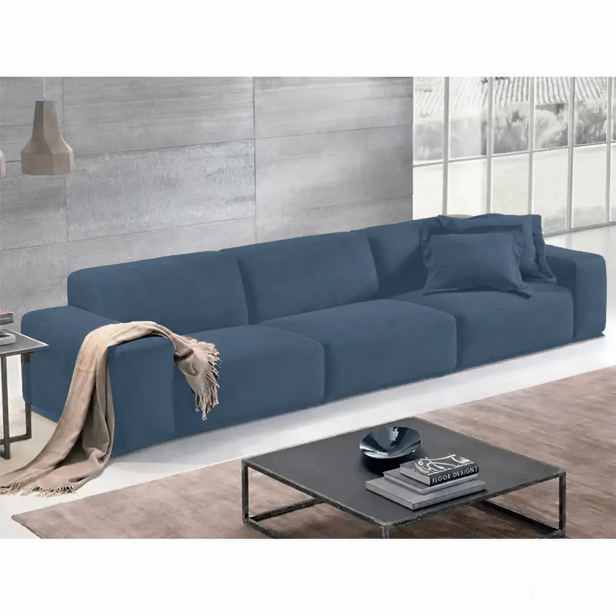 كنبة بنية ثلاثية – SZ440