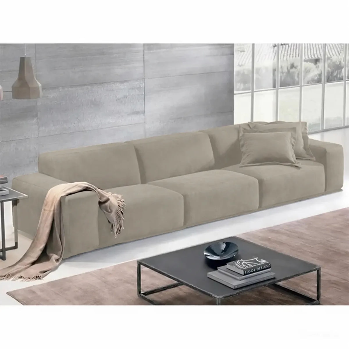 كنبة بنية ثلاثية – SZ440