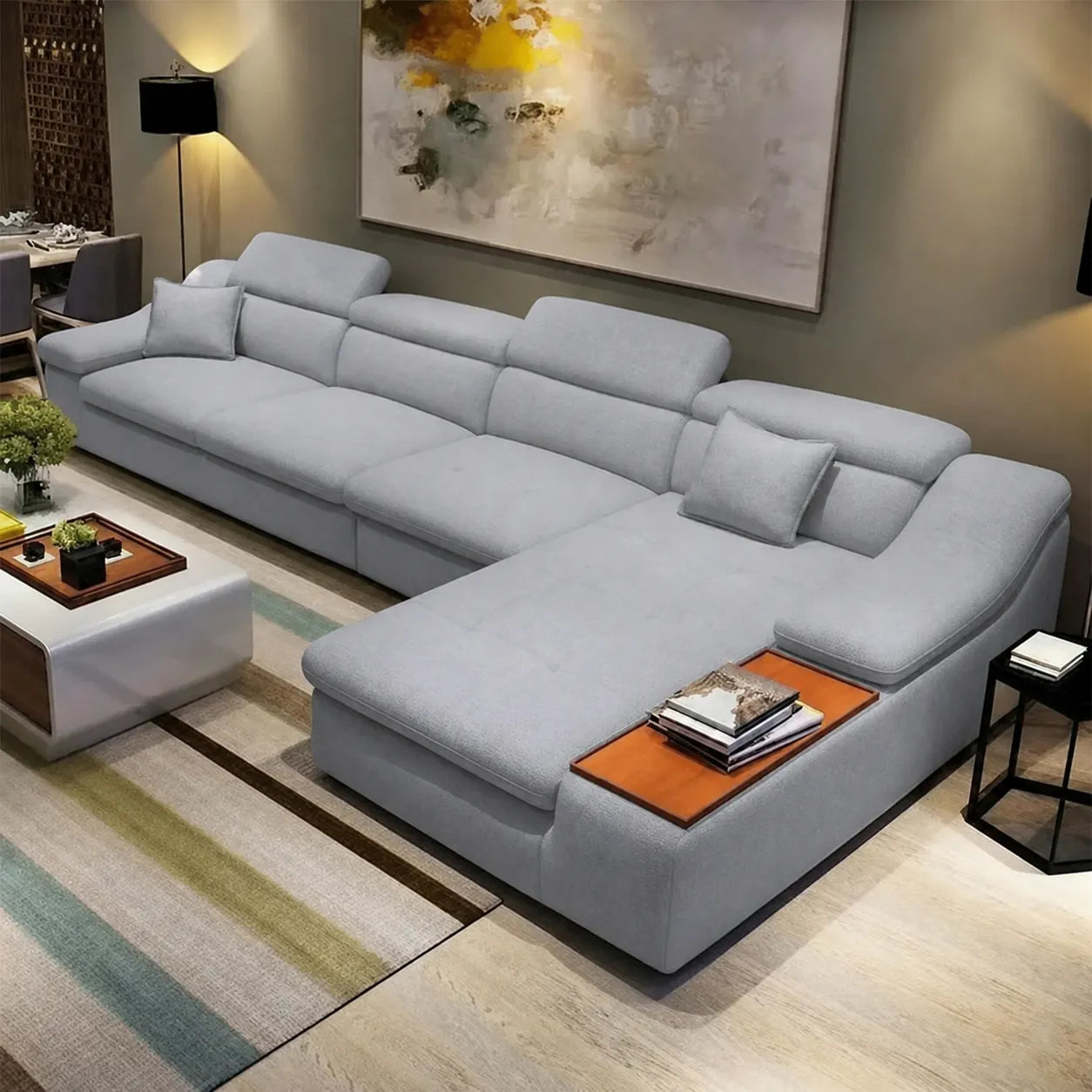 ركنة مودرن حرف L - SZ67