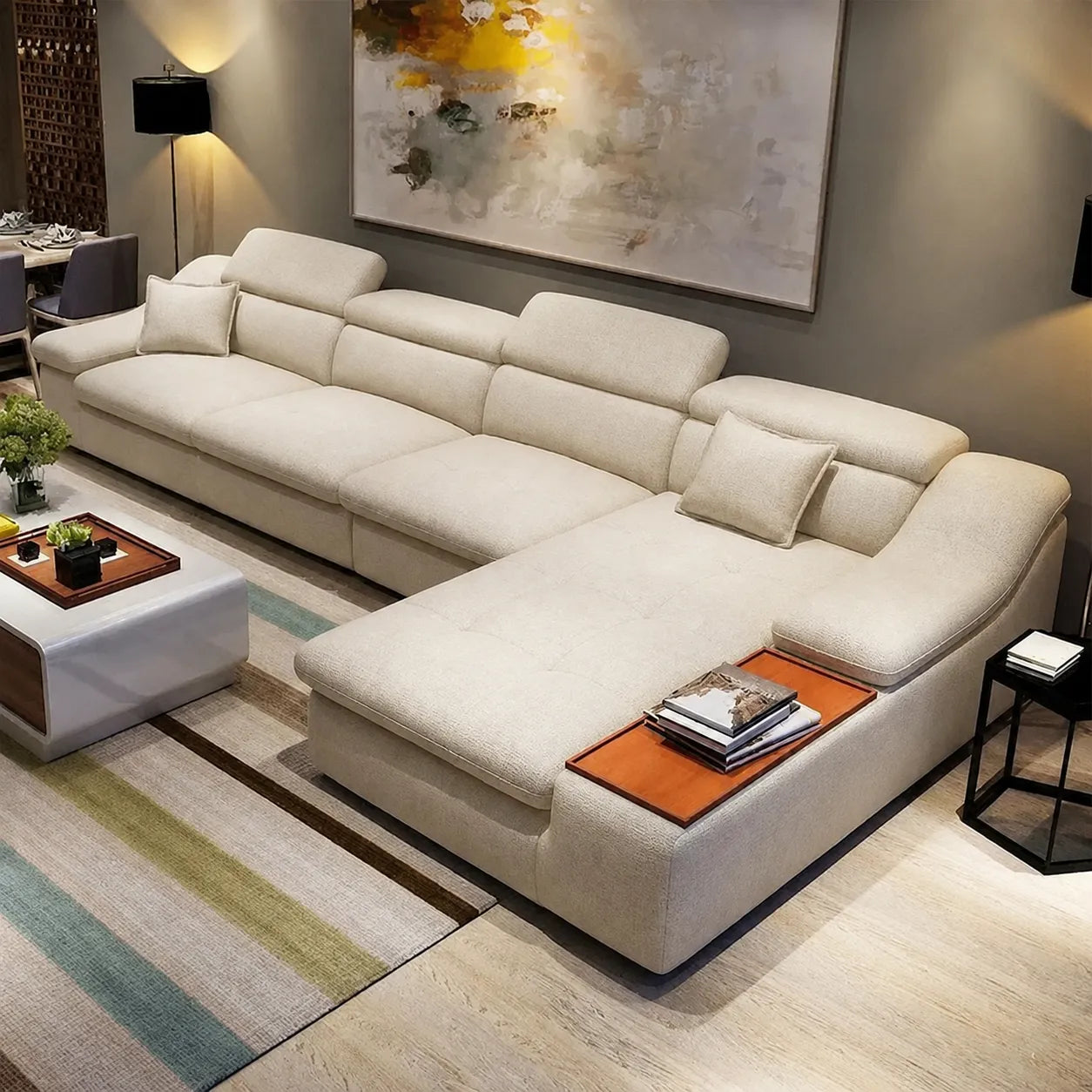 ركنة مودرن حرف L - SZ67