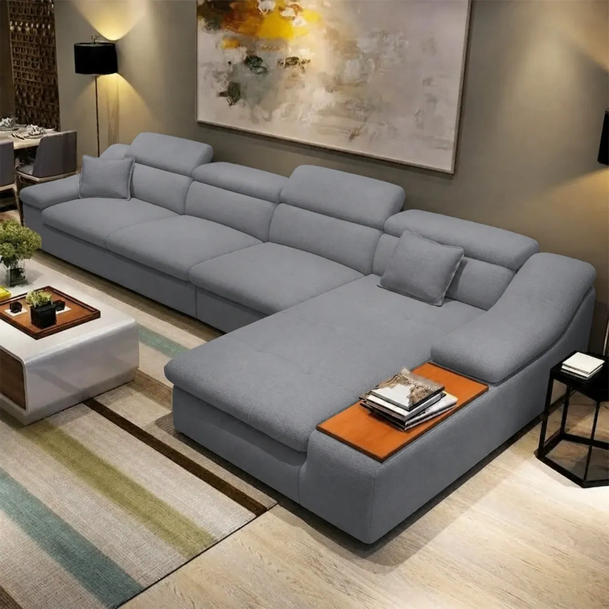 ركنة مودرن حرف L - SZ67