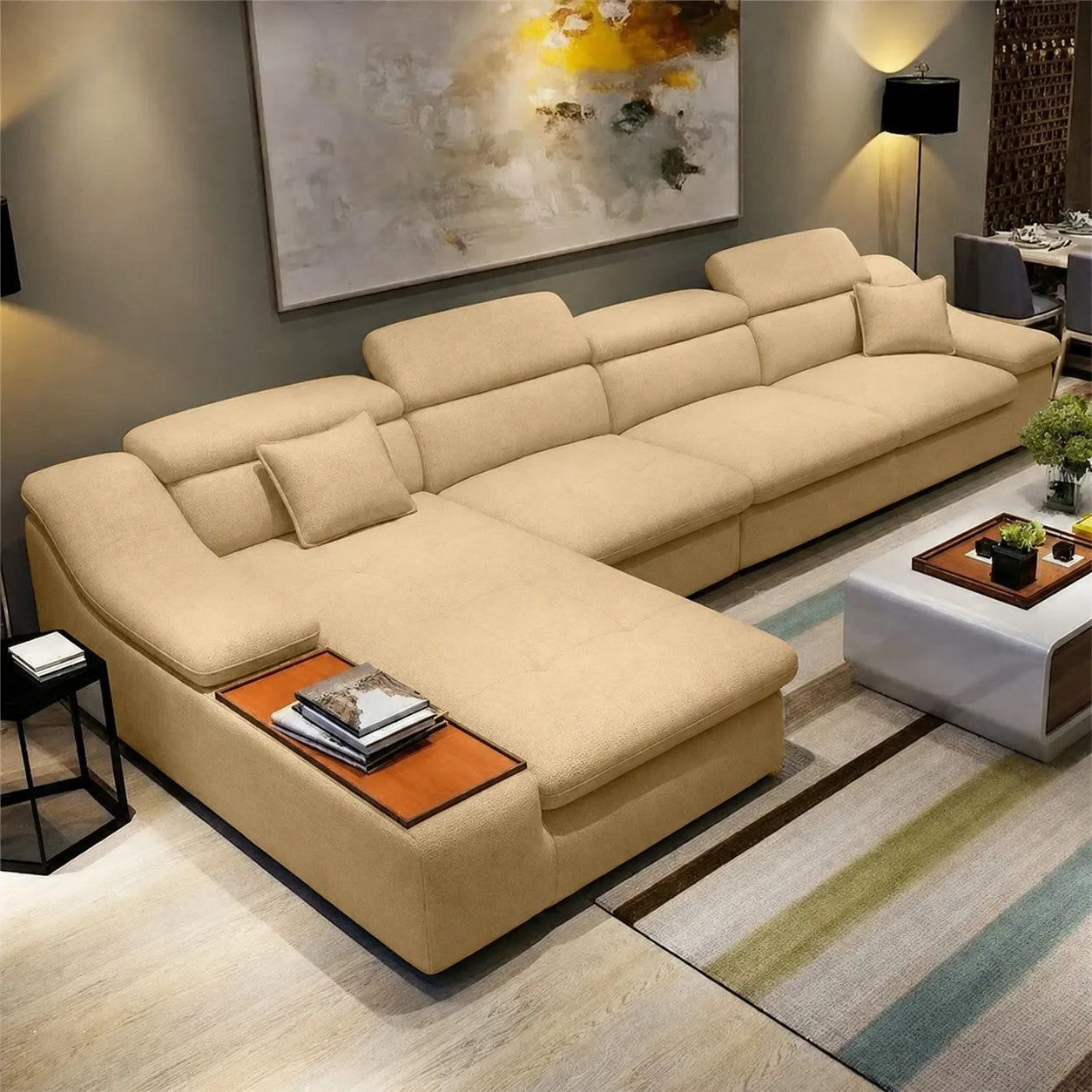 ركنة مودرن حرف L - SZ67