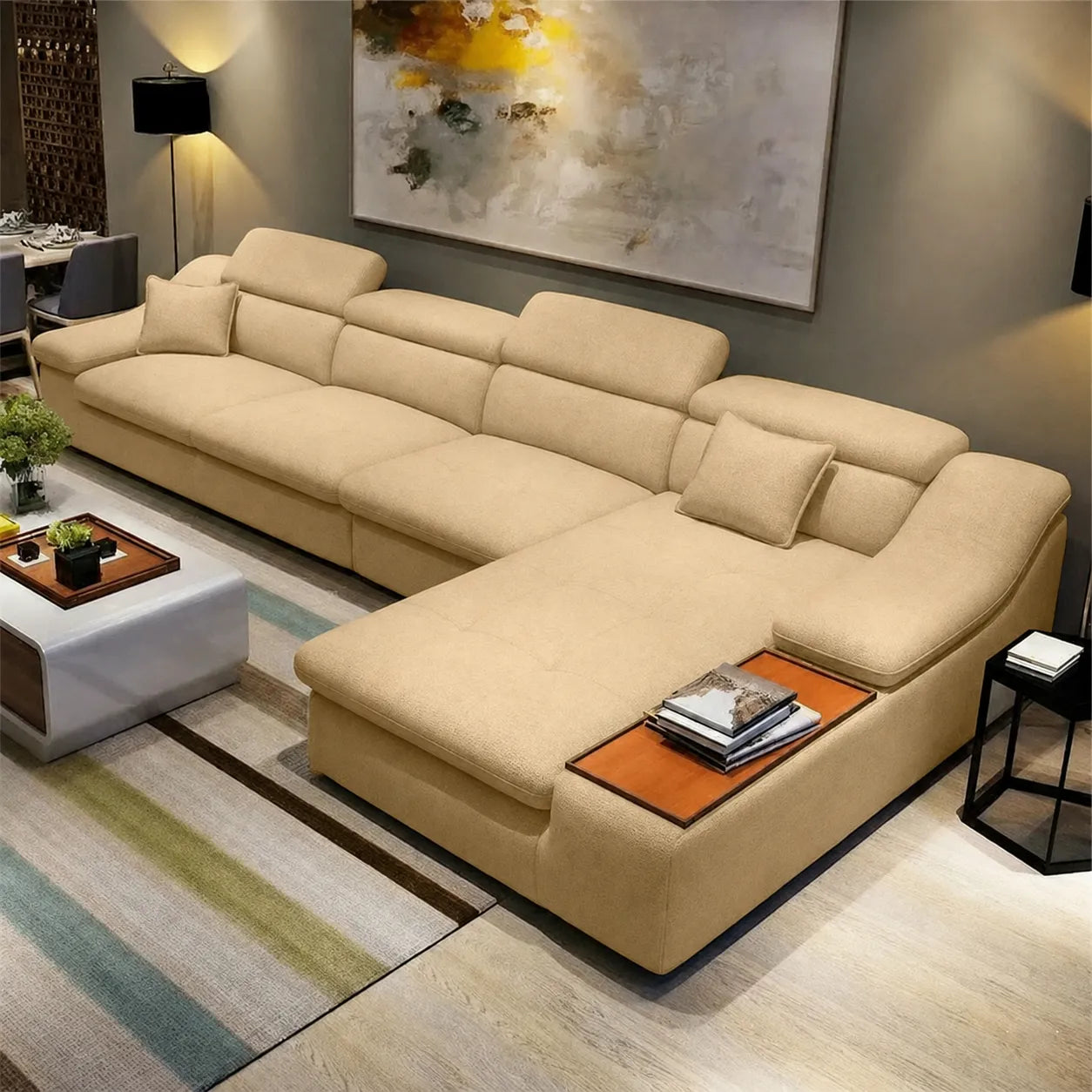 ركنة مودرن حرف L - SZ67