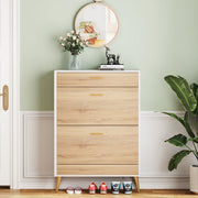 جزامة 3 ادراج ابيض x بيج - SZG13