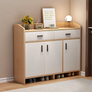 جزامة 3 ارفف ابيض X بيج - SZG15