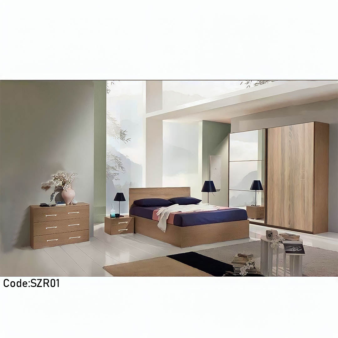 غرفة نوم مودرن كاملة 5 قطع-szr01