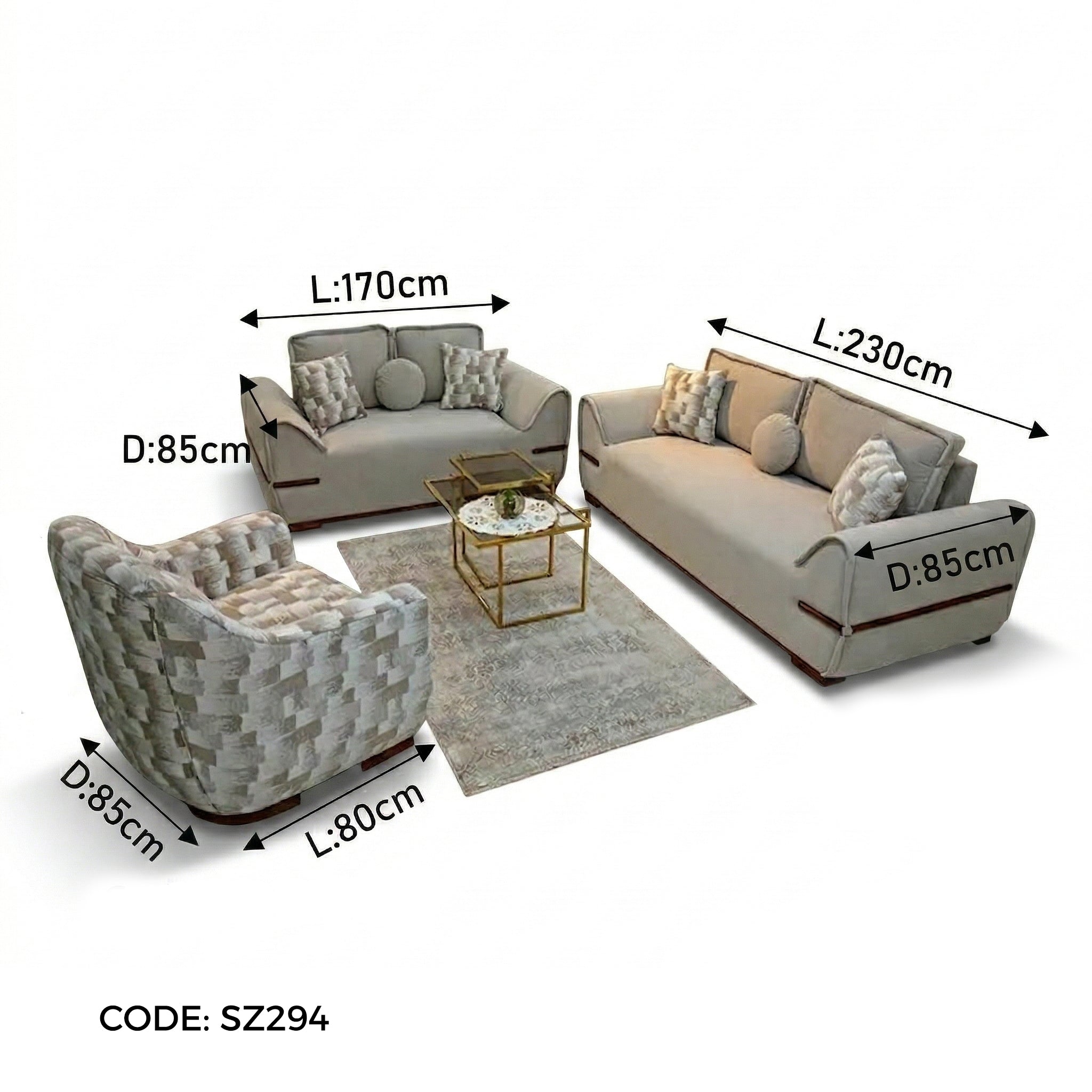 انتريه 3 قطع Sz294