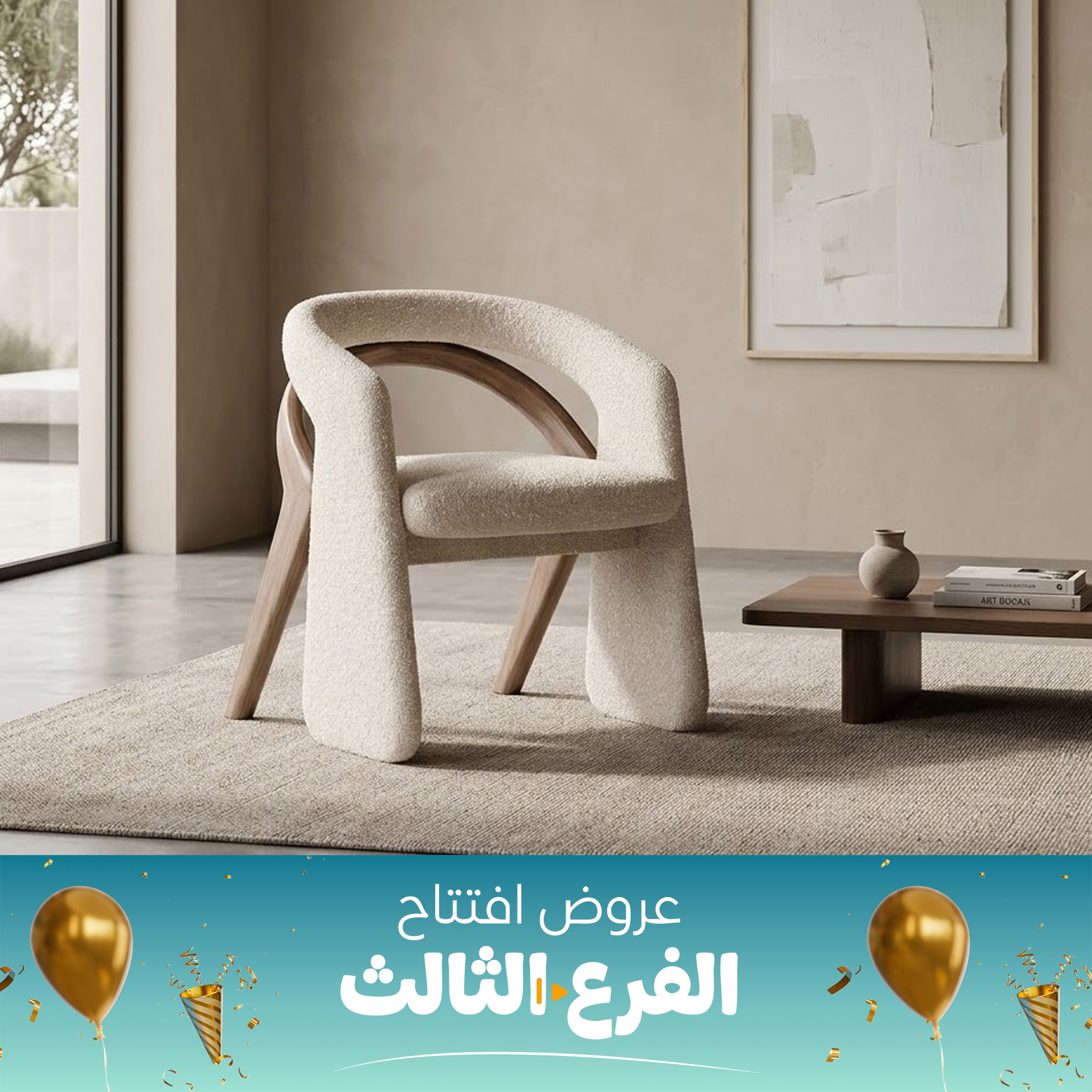 كرسي سفره اوف وايت-sz376