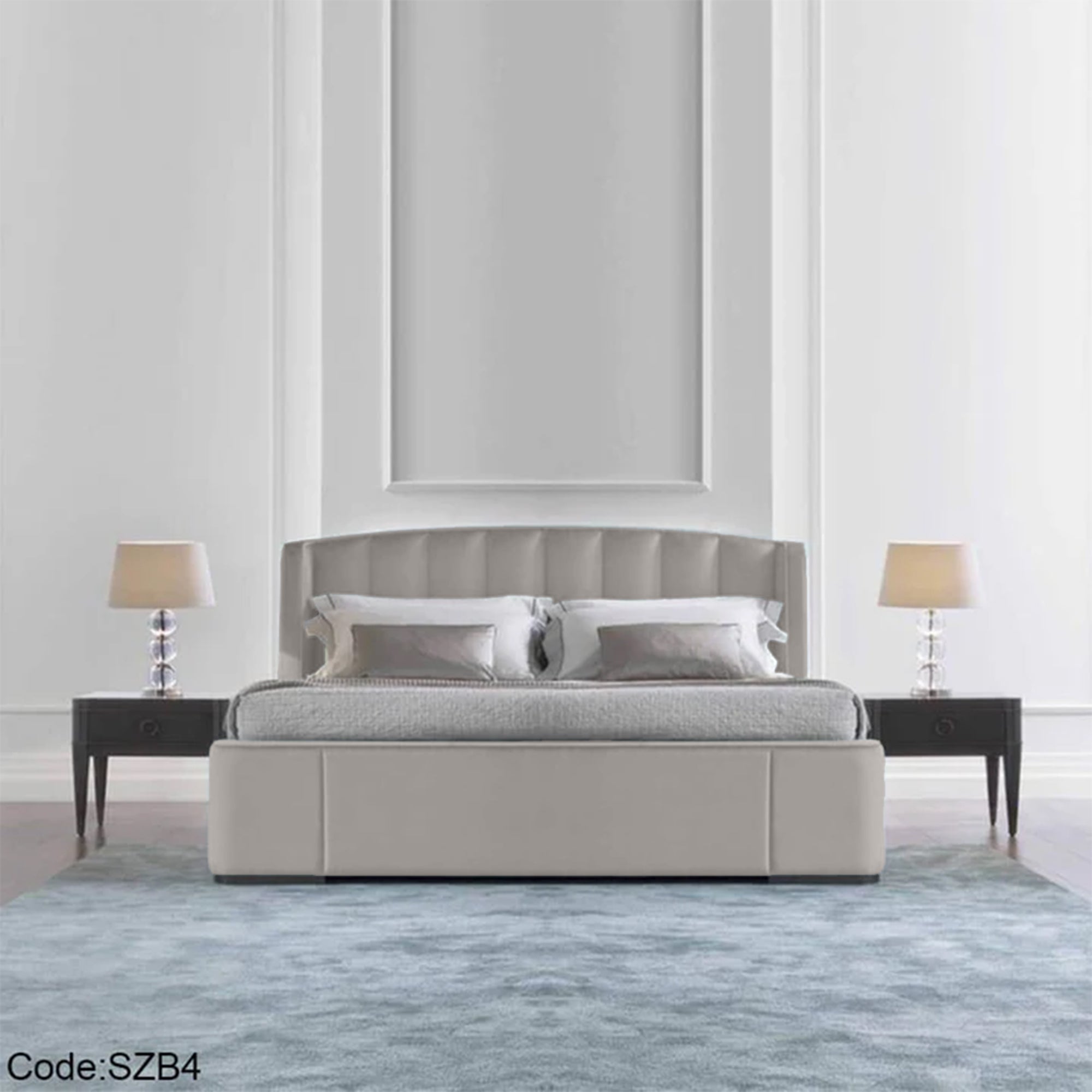 szb4 - سرير قطيفه 100 سم