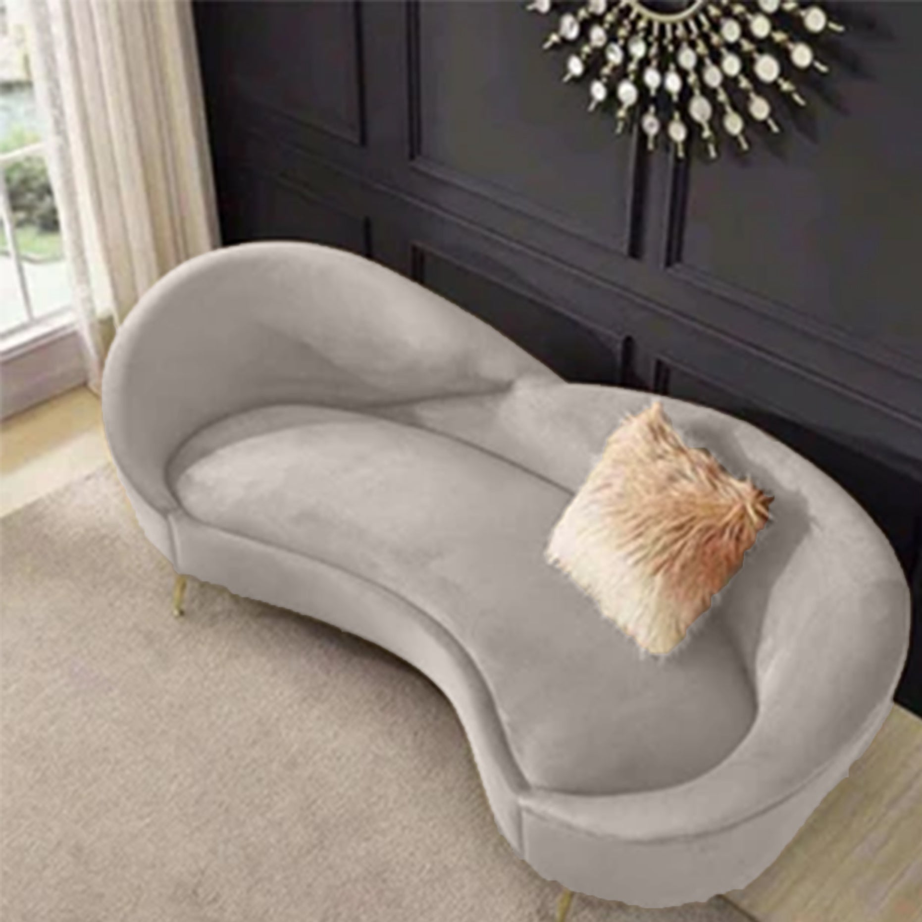 كنبة قطيفة – sz436