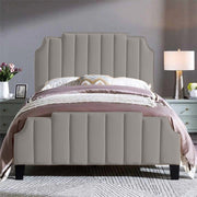 szb1 - Modern 1 Meter Bed with Grooves