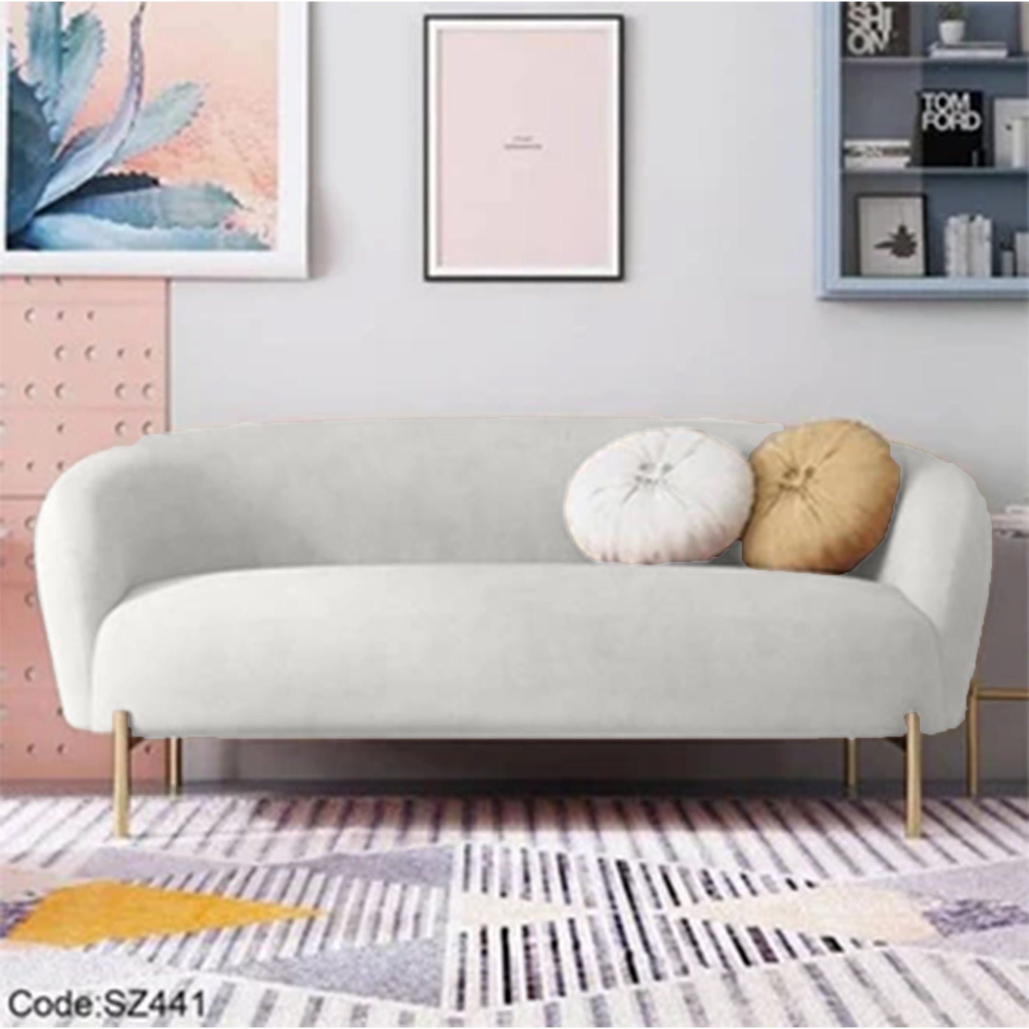 كنبة قطيفة – sz441