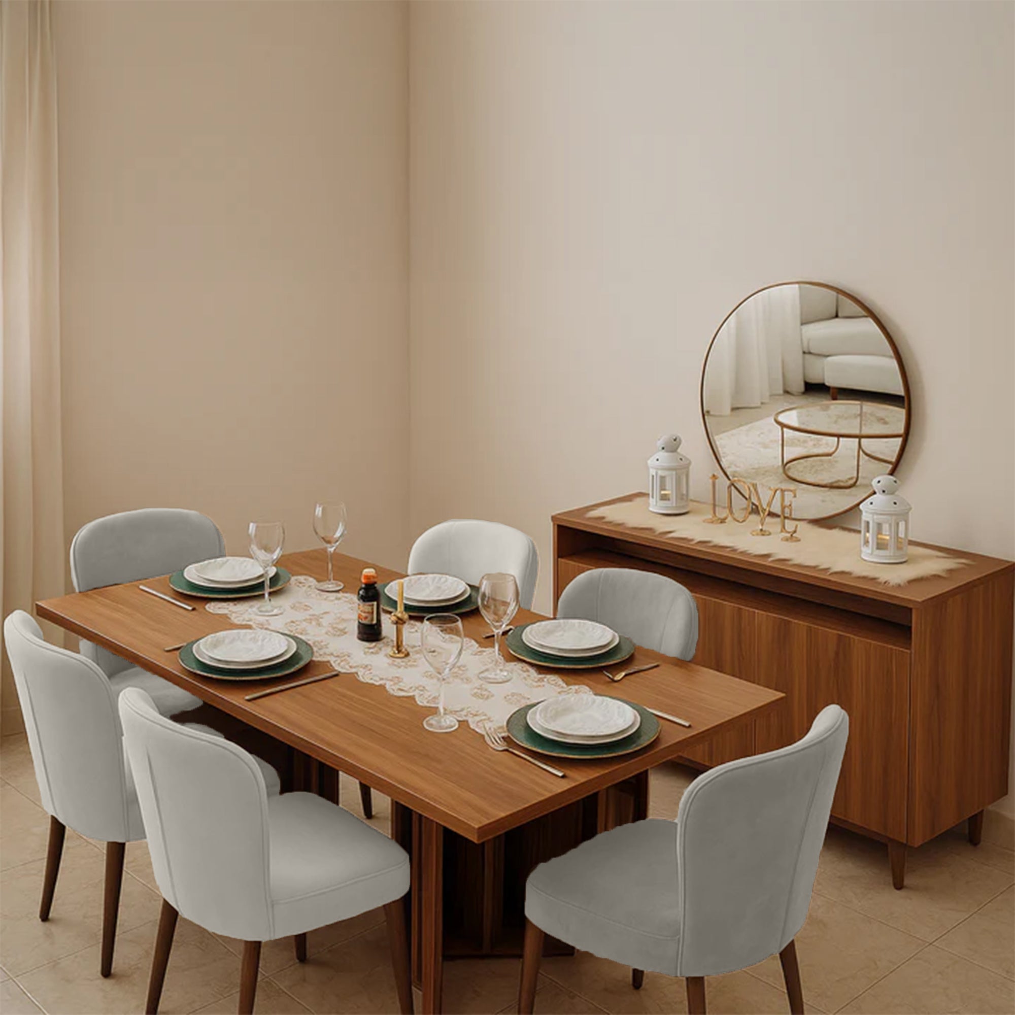 غرفة سفره +بوفيه - szf13