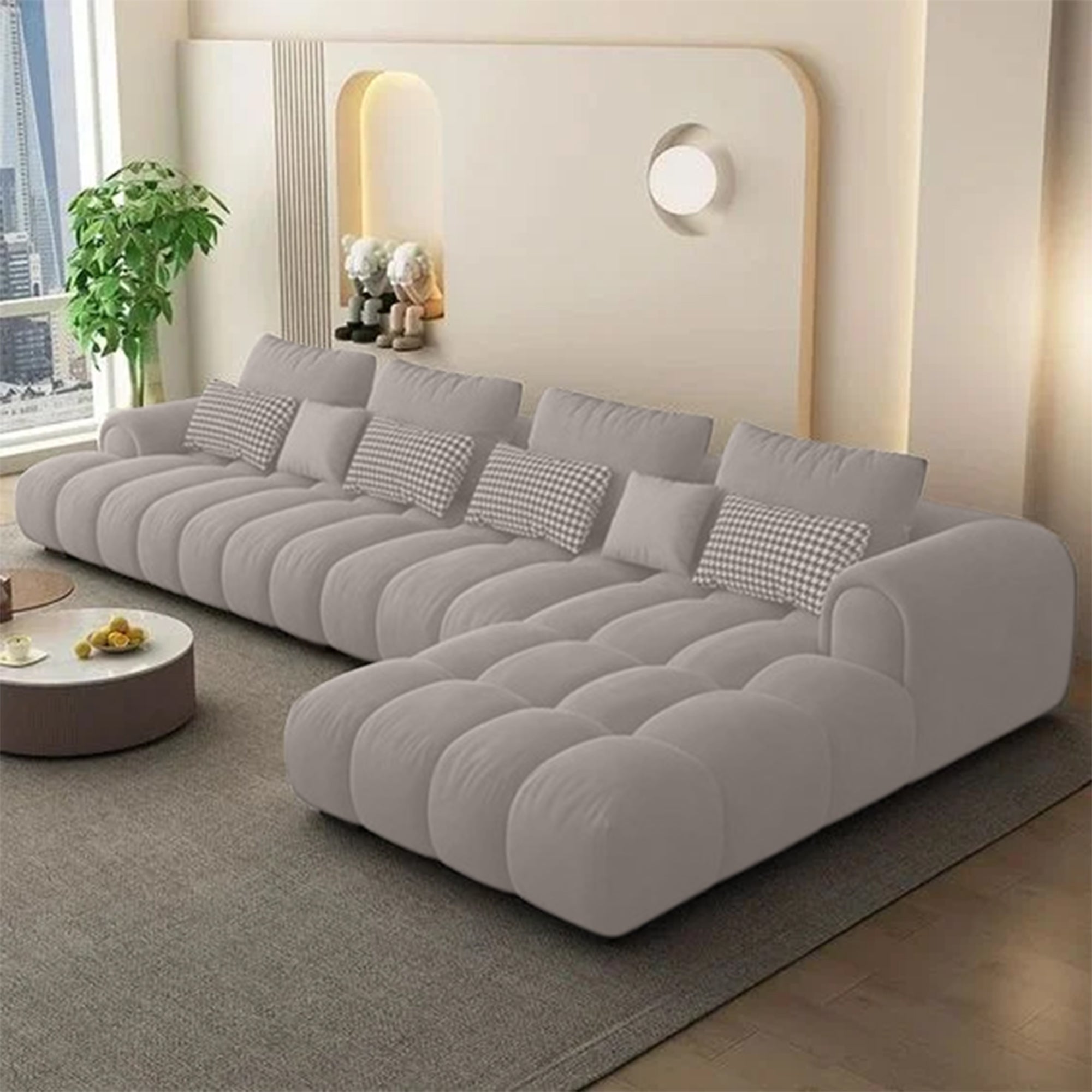 ركنه مودرن رمادي-sz1074