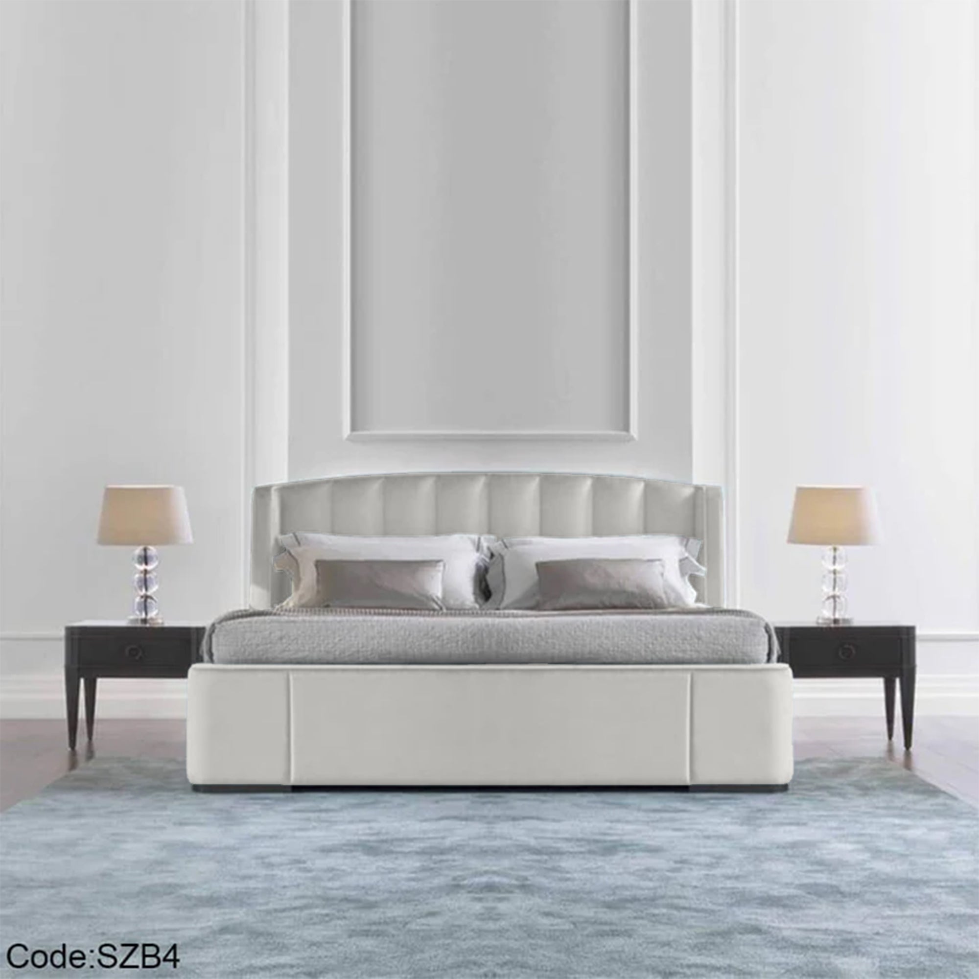 szb4 - سرير قطيفه 100 سم