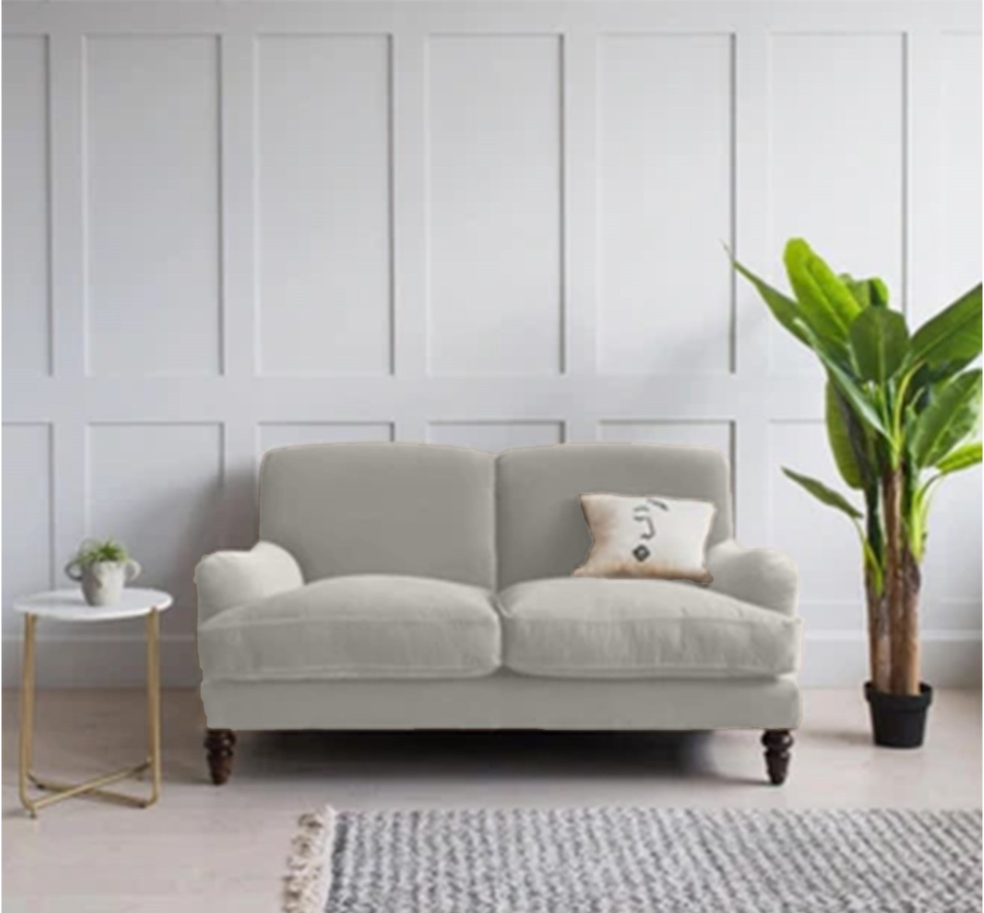 Velvet Two-Seater Sofa – sz438