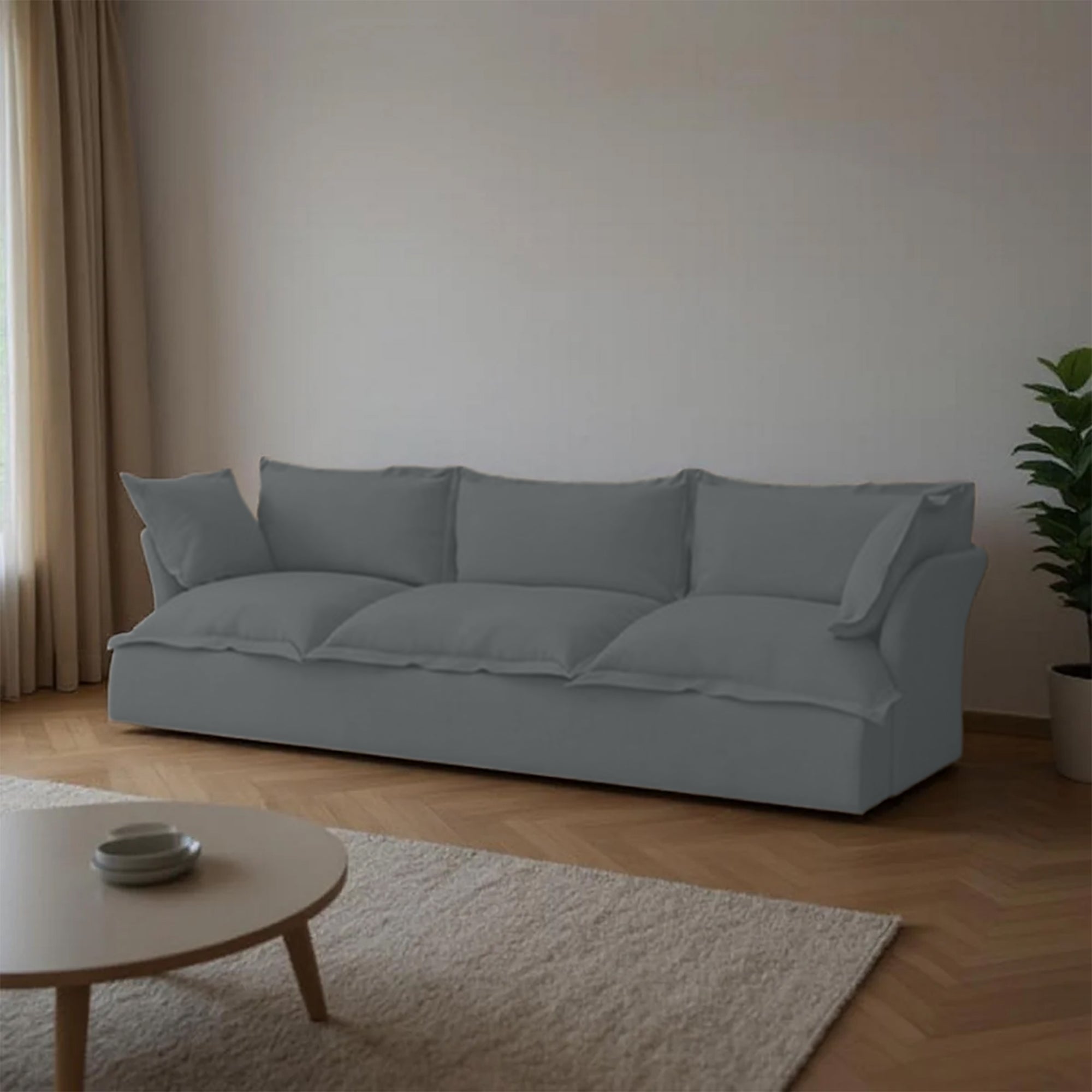 Cream Sofa - SZ468