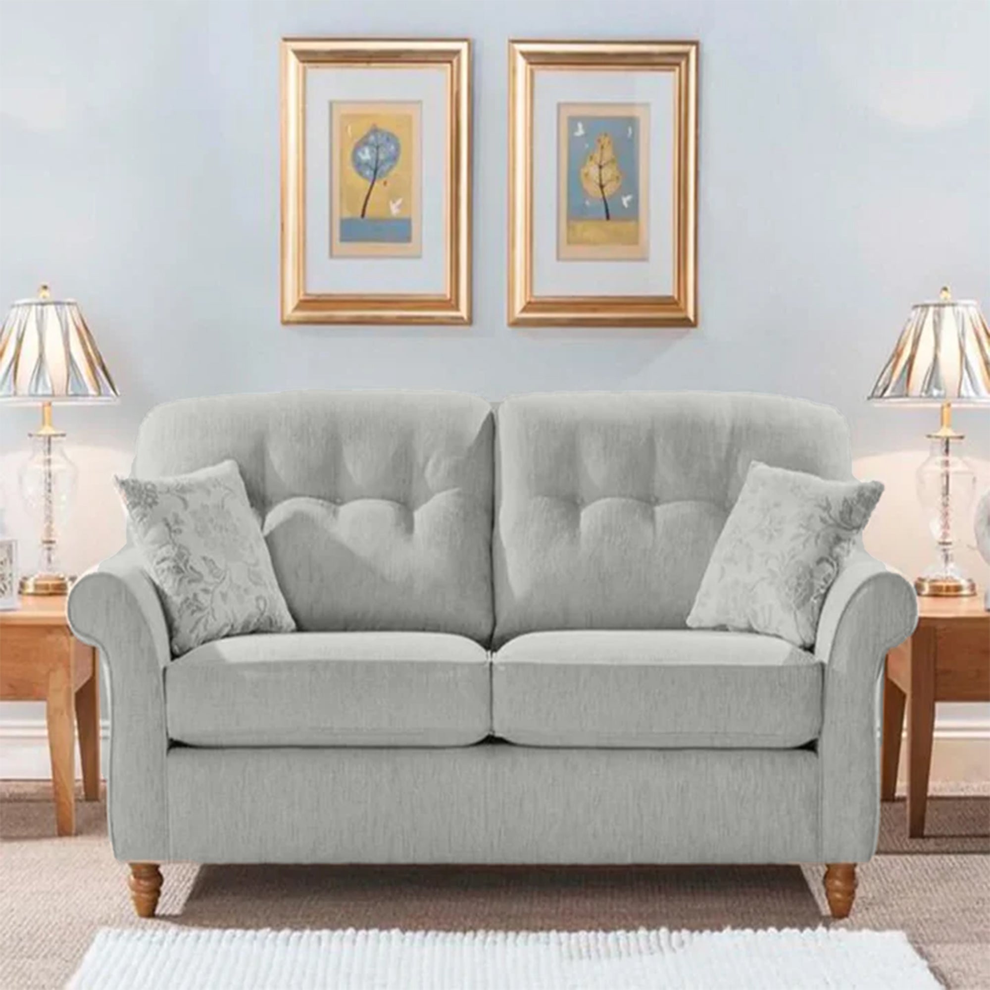 Two-Seater Tufted Sofa - SZ422