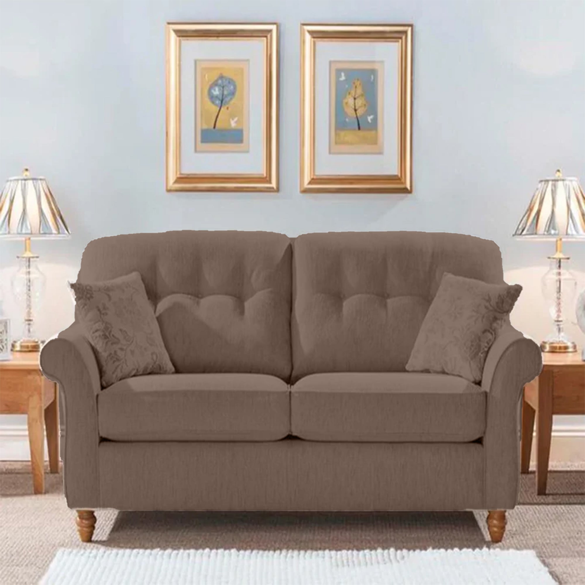 Two-Seater Tufted Sofa - SZ422