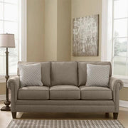 Beige Three-Seater Sofa – sz408