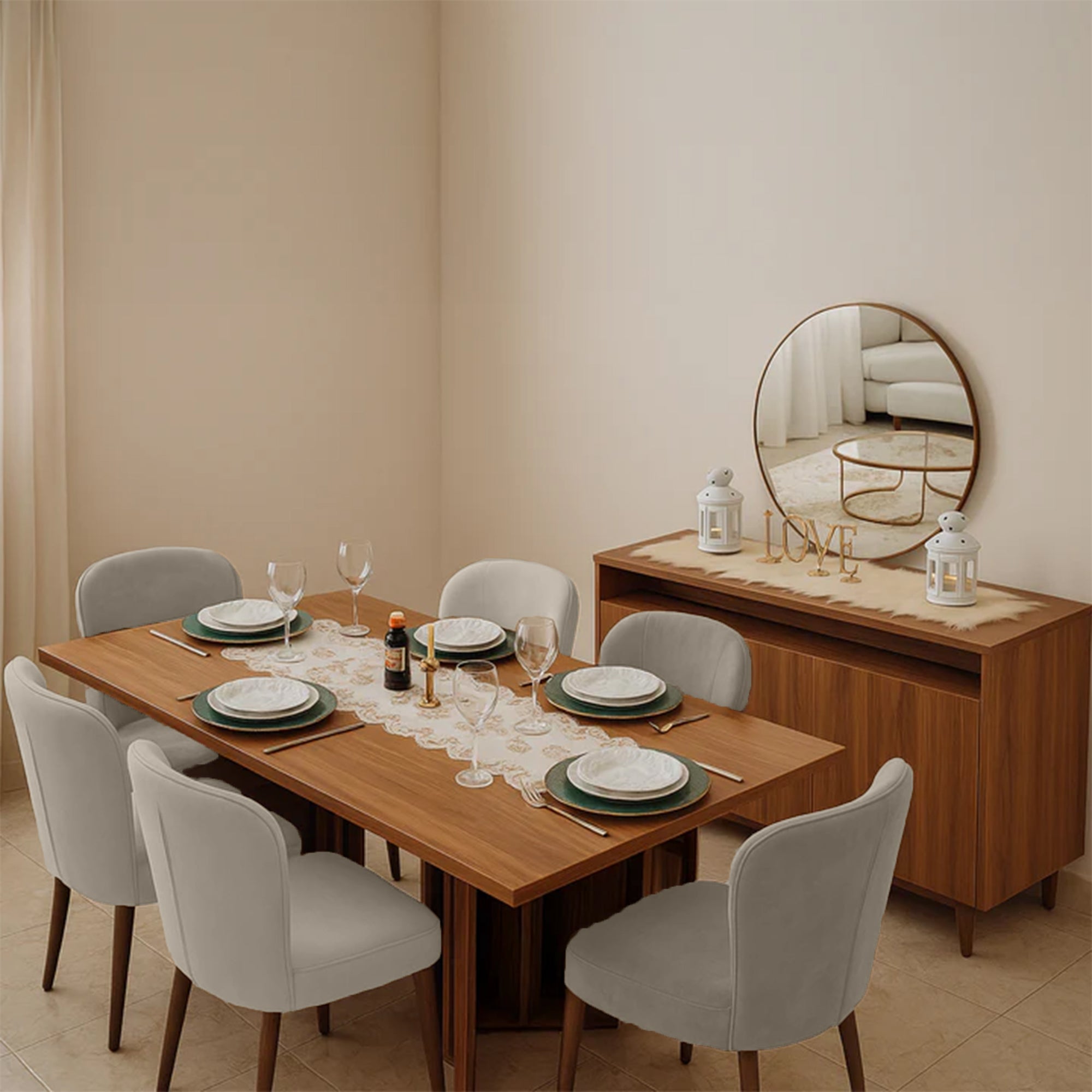 غرفة سفره +بوفيه - szf13