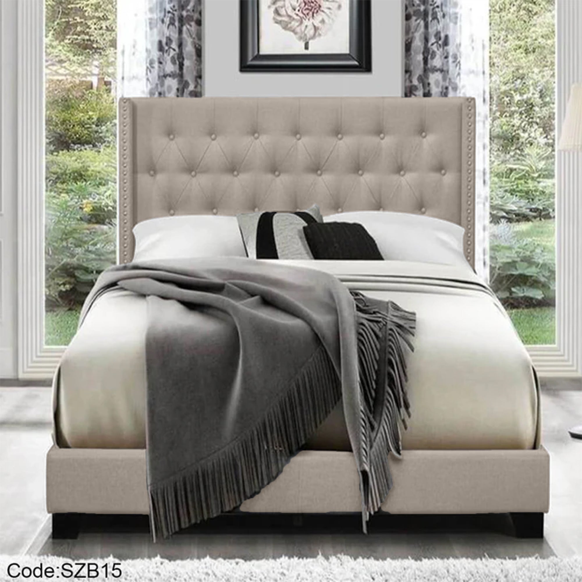 szb15 -سرير كابتونيه 120 سم