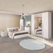 غرفة نوم 5 قطع - ابيض - szr43
