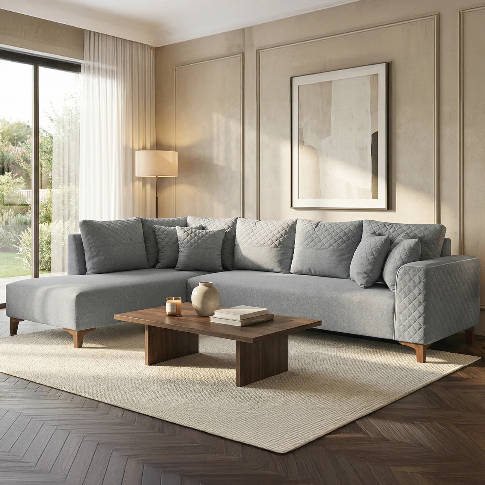 Modern Corner Sofa - sz1102