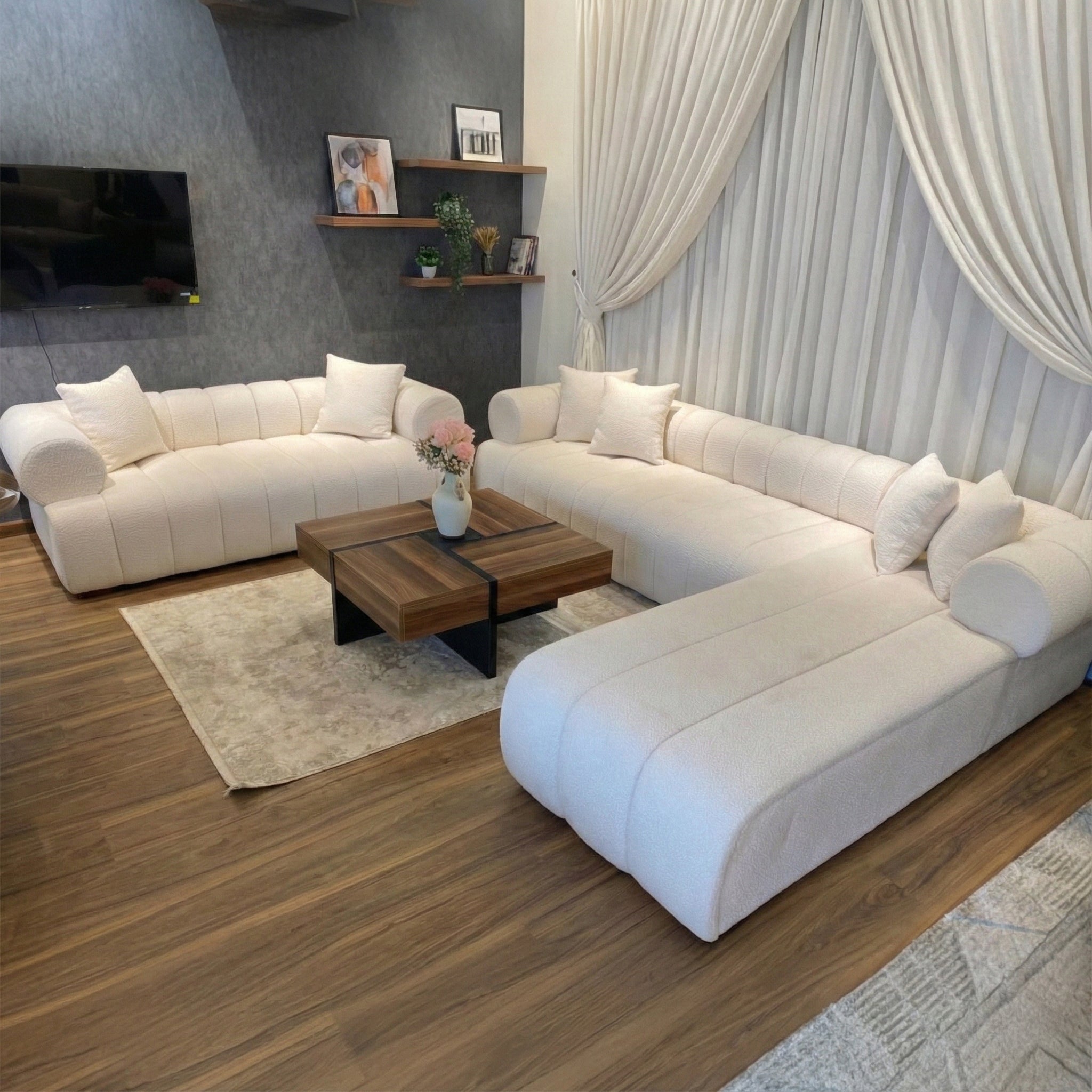 انتريه مودرن اوف وايت - SZ3006