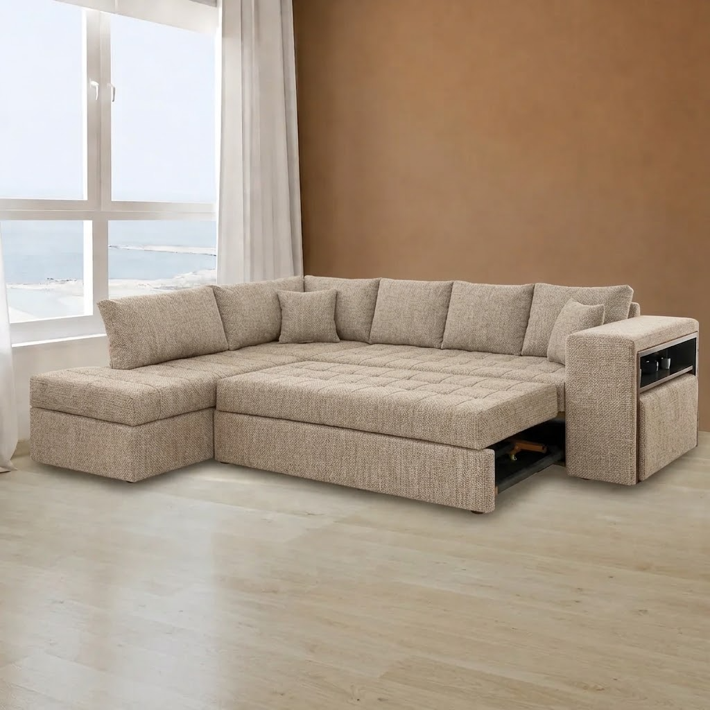 Distinctive Bed and Storage Corner-sz1054