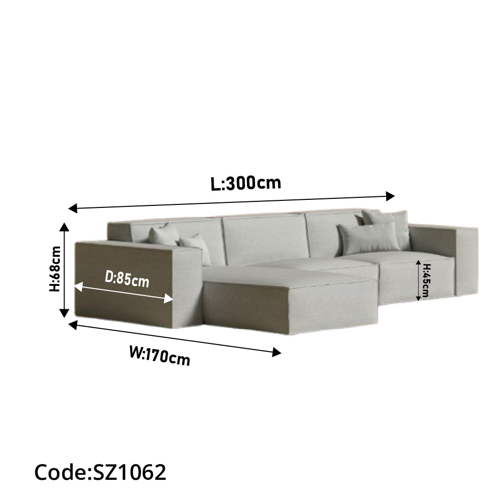 ركنه حرف l رمادي-sz1062