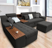 Bed and Storage Corner with Sofa-sz1052